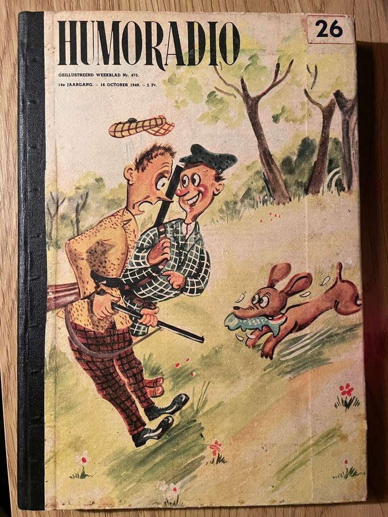 Vintage bundeling humoradio 1949, Ophalen of Verzenden, Zo goed als nieuw
