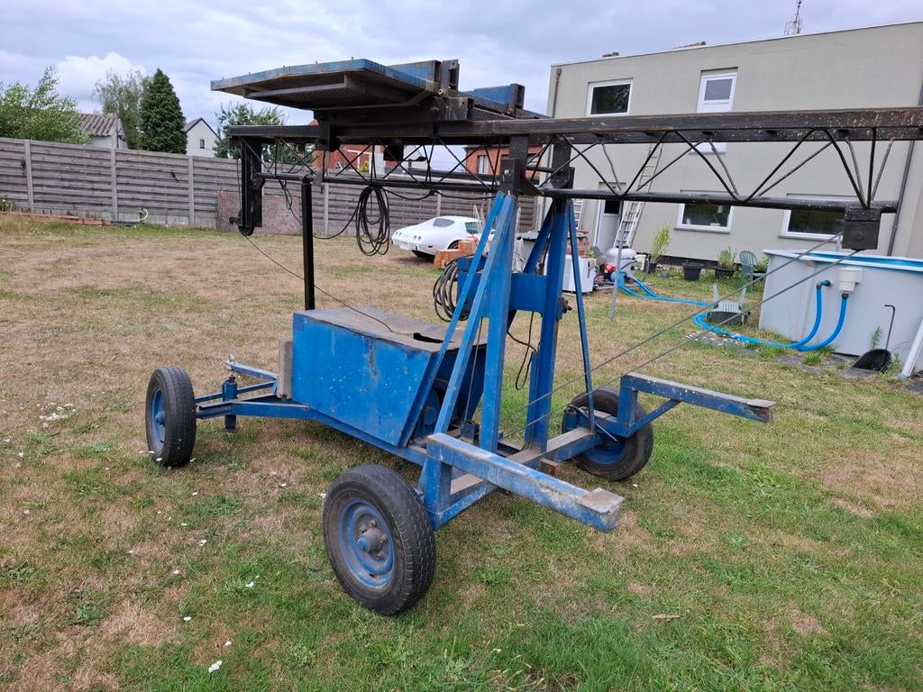 Bouwlift max. 7m 380V, Doe-het-zelf en Bouw, Bouwliften, Ophalen, Gebruikt, Bouwlift