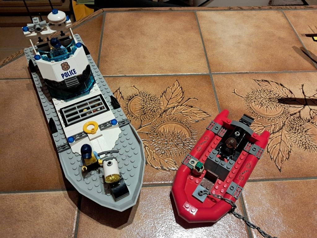 Lego City 60129 Le bateau de patrouille de la police, Enfants & Bébés, Jouets | Duplo & Lego, Enlèvement ou Envoi, Lego