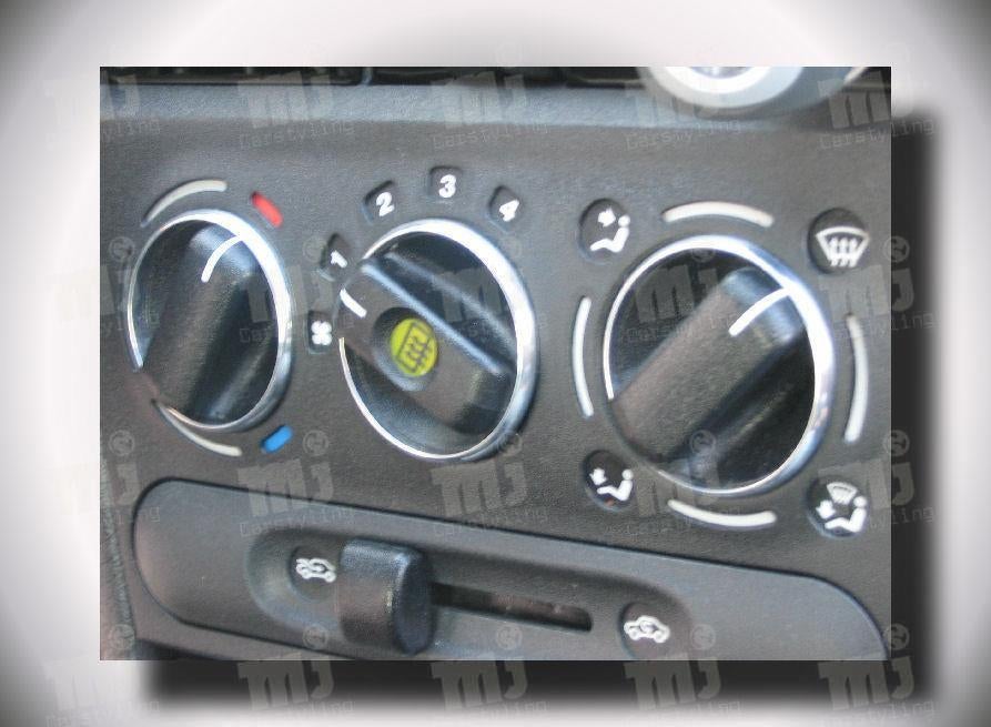 Opel Corsa B/ Tigra - Aluminium kachel ringen, Ophalen of Verzenden