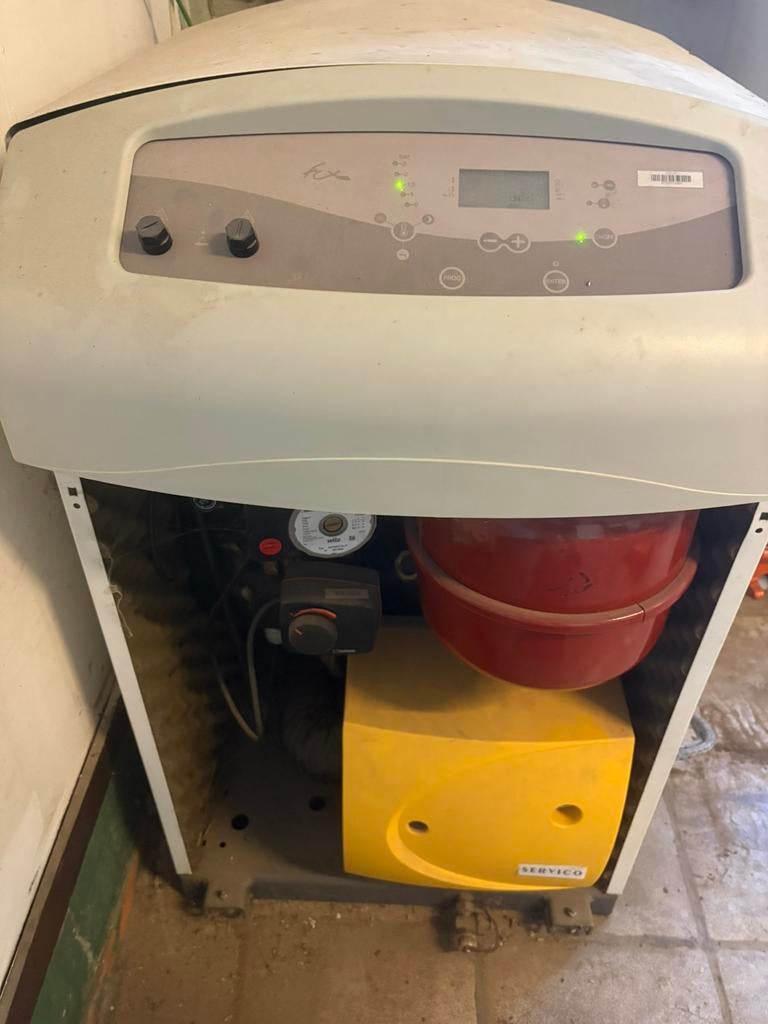 Mazoutbrander en mazouttank, Doe-het-zelf en Bouw, Ophalen, Gebruikt, Cv-ketel of Combi-ketel