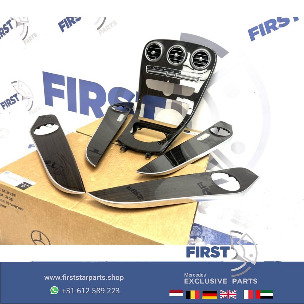 W205 wortel hout middenconsole Mercedes C Klasse 2014-2020 +, Gebruikt, -, Ophalen of Verzenden, -