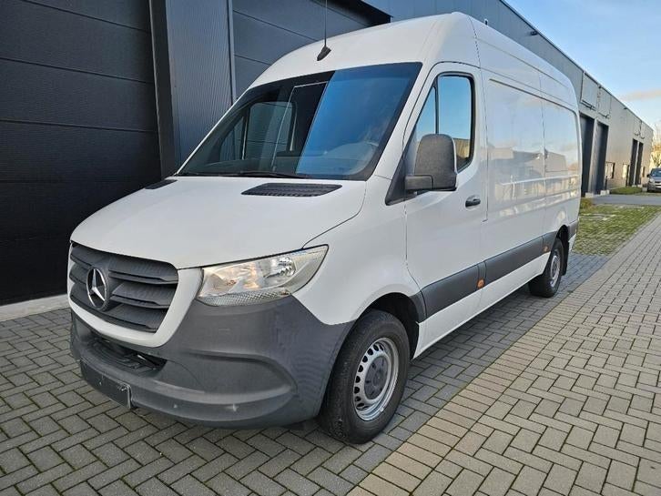 Mercedes Sprinter 314 CDI 9G-TRONIC / CRUISE / €16.272 EX, Auto's, Bestelwagens en Lichte vracht, Automaat, Wit, Mercedes-Benz