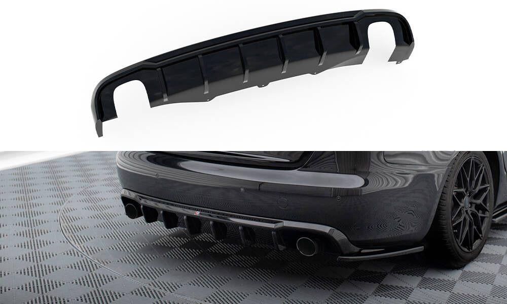 Maxton Design Central Rear Valance Geschikt Voor Audi A4 B8, Auto diversen, Tuning en Styling, Verzenden