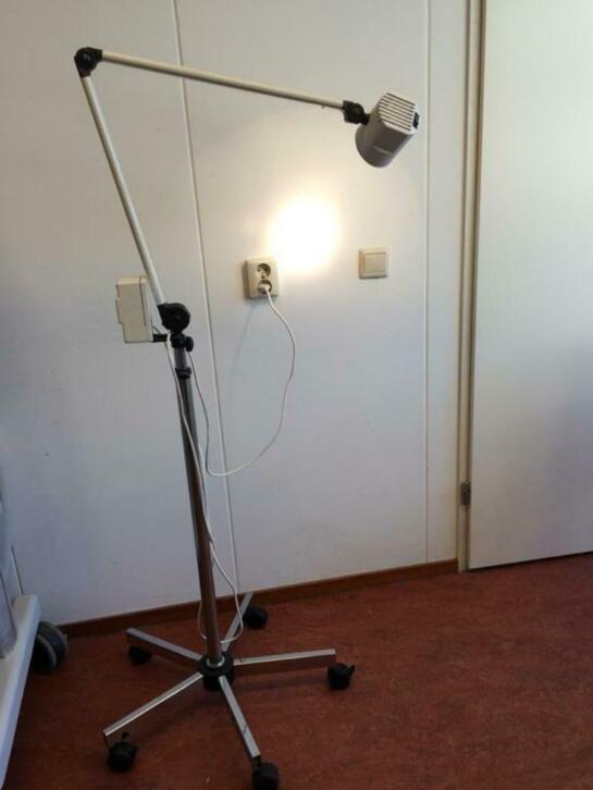 verrijdbare medische veterinaire onderzoekslamp 2 standen