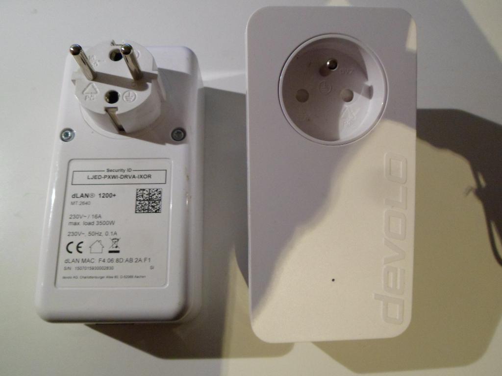 Devolo dLAN 1200+ Powerline Adapter MT2640 1200 Mbps (2x), Ophalen