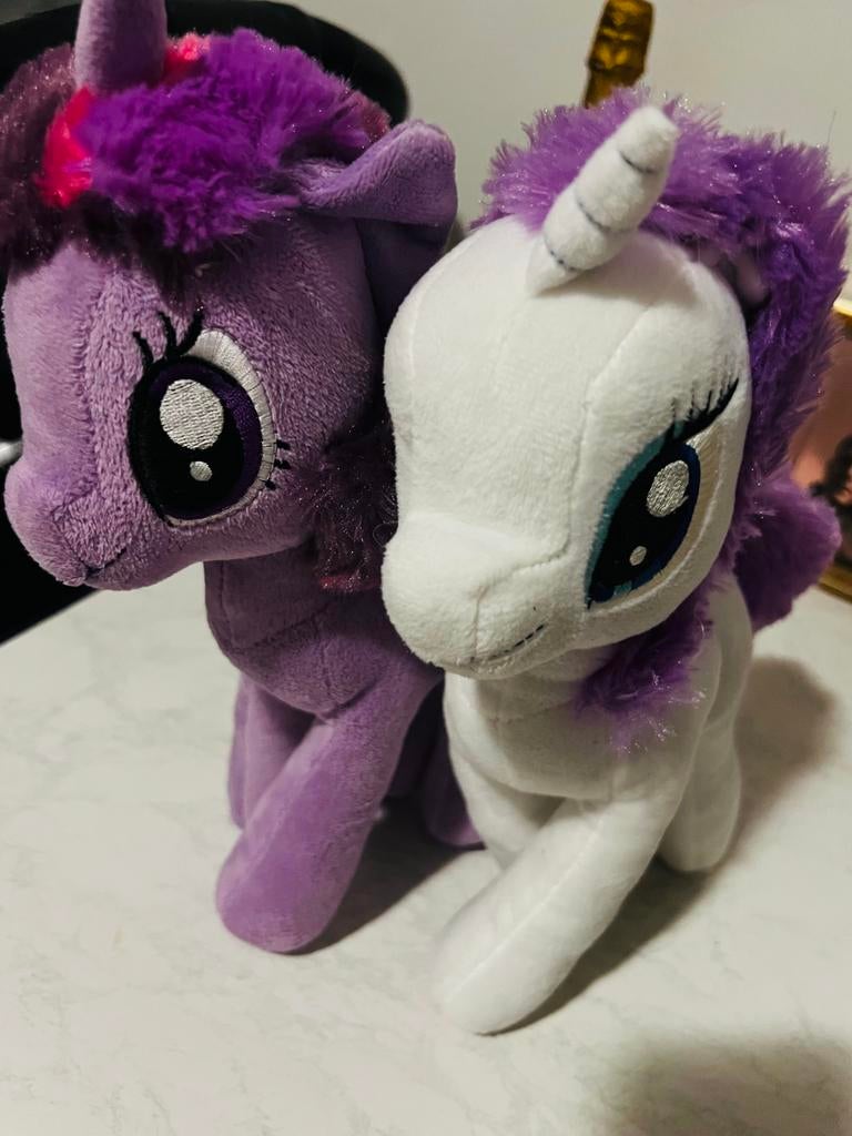 2 My little pony knuffels, Kinderen en Baby's, Speelgoed | My Little Pony, Zo goed als nieuw, Ophalen of Verzenden