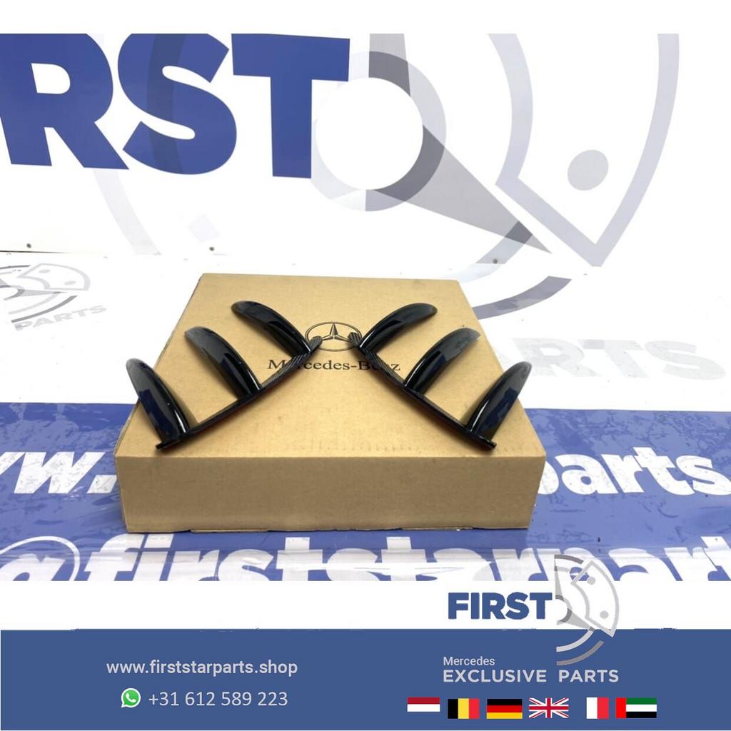 W177 A KLASSE ACHTERBUMPER SPOILER SET LINKS RECHTS SPLITTER, Auto-onderdelen, Gebruikt, Ophalen of Verzenden, Achter, -