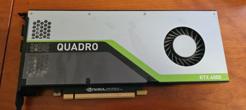 Videokaart QUADRO RTX4000, Computers en Software, Videokaarten, Ophalen, Gebruikt, DisplayPort, GDDR6
