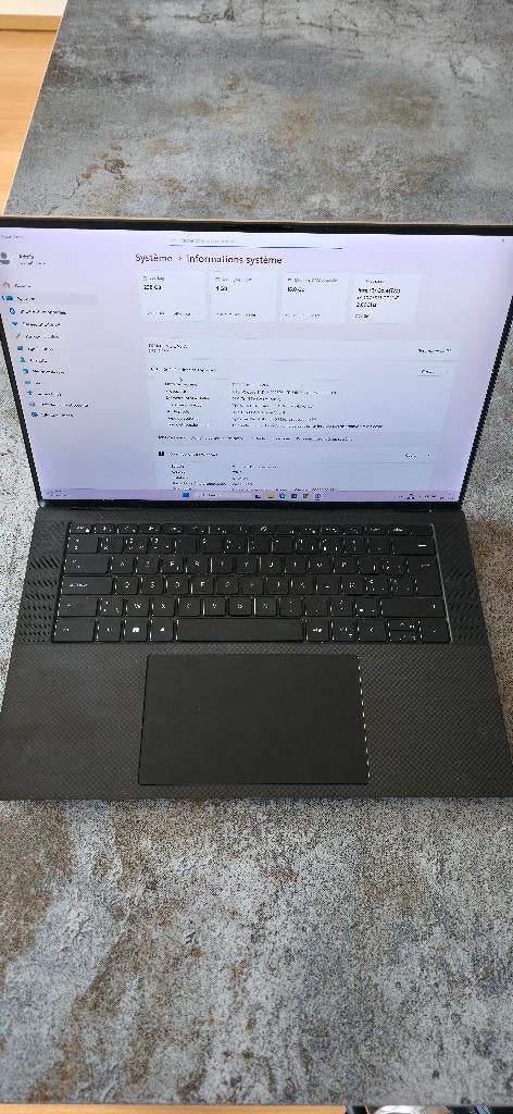 Dell XPS 9500 i7, 256 GB, Enlèvement ou Envoi, Reconditionné, Dell