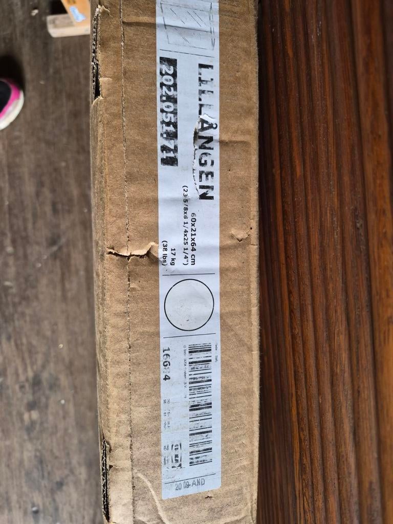 Ikea Lillangen 60x21x64 badkamermeubel met spiegel, Huis en Inrichting, Woonaccessoires | Spiegels, Ophalen