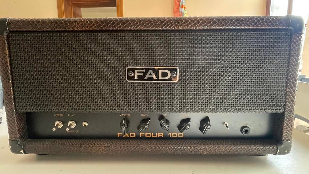 Fad Four 100, Ampli full lampe 100 watts, Muziek en Instrumenten, Versterkers | Bas en Gitaar, Ophalen, Zo goed als nieuw