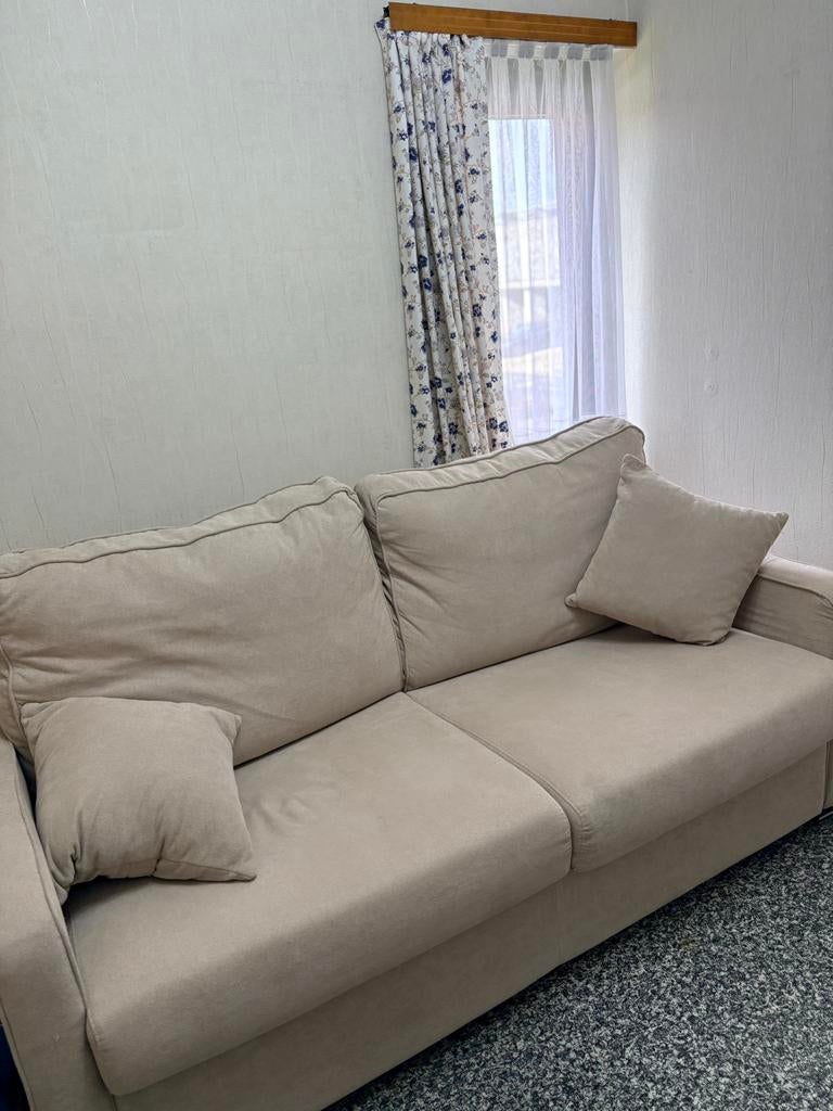 Slaapbank Zetel, Huis en Inrichting, Ophalen, Zo goed als nieuw, Stof