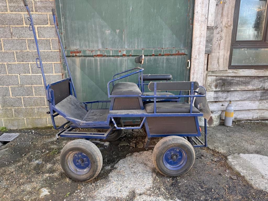 Pony koets, Dieren en Toebehoren, Rijtuigen en Koetsen, Zo goed als nieuw, Pony