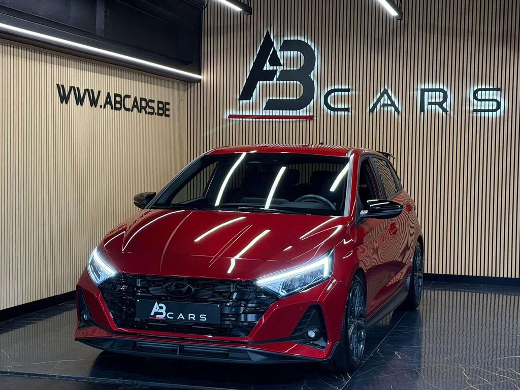 Hyundai i20 N 1.6 T-GDi * 031 / 150 * 1ER PROPRIETAIRE *, Autos, Rouge, Euro 6, Entreprise, Noir