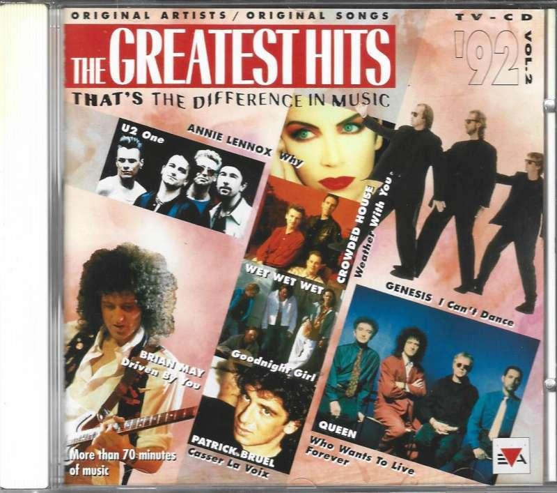 CD The Greatest Hits 1992 - Vol 2, CD & DVD, CD | Rock, Neuf, dans son emballage, Pop rock, Enlèvement ou Envoi