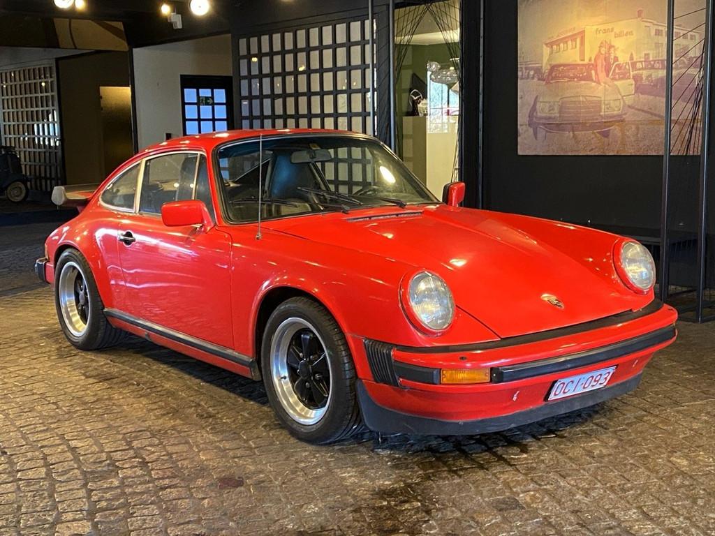 Porsche 911 CARRERA 3.0 (année de construction 1976), Autos, Rouge, Achat, Entreprise, Boîte manuelle
