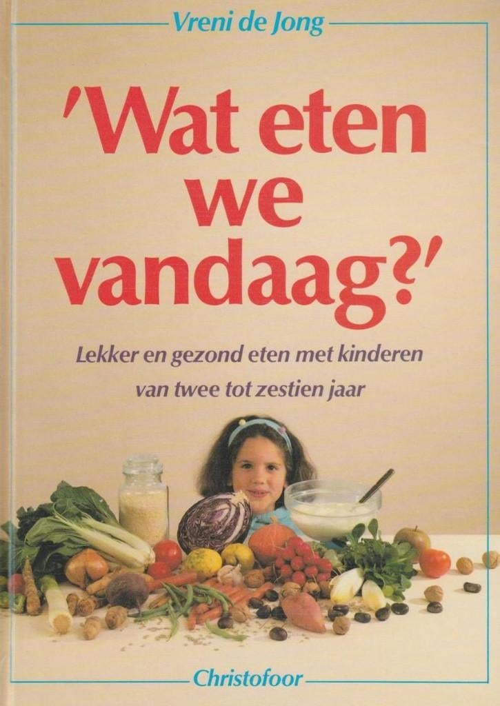 boek: gezond lekker eten+ Wat eten we vandaag?/Vreni De Jong, Ophalen of Verzenden, Zo goed als nieuw, Dieet en Voeding