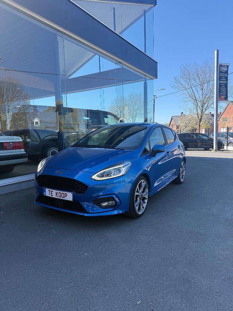 Ford Fiesta ST-line 2020 ecoboost led zetelverw. cruise, Auto's, Ford, Bedrijf, Te koop, Fiësta, ABS, Adaptieve lichten, Airbags