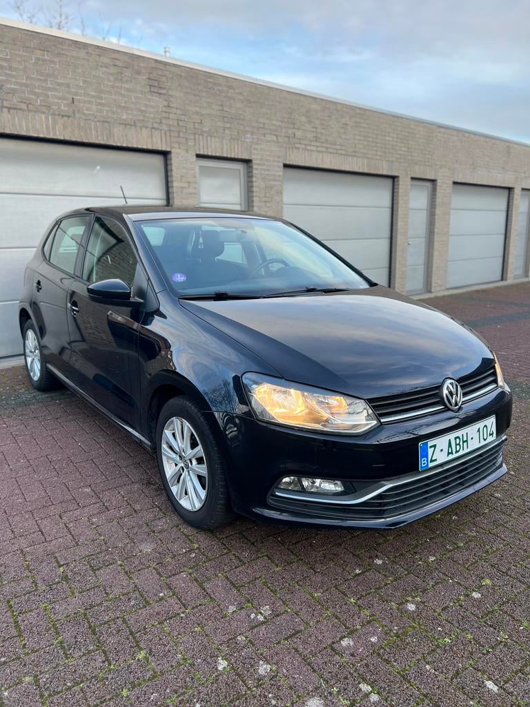 Volkswagen Polo / Benzine / 2016 / Airco, Elek ramen /137dkm, Auto's, Zwart, Handgeschakeld, 5 deurs, Particulier