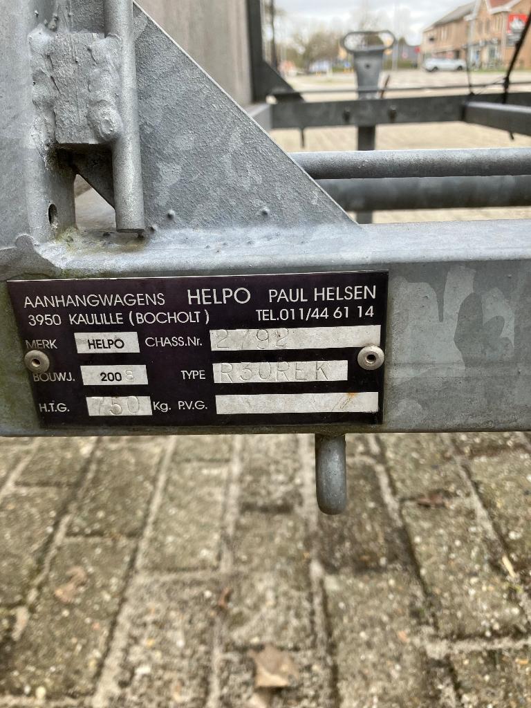 Aanhangwagen reclame, Ophalen, Gebruikt