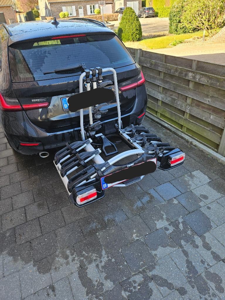 Thule euroway 923. 3 fietsen., Ophalen, 3 fietsen of meer, Zo goed als nieuw, Trekhaakdrager
