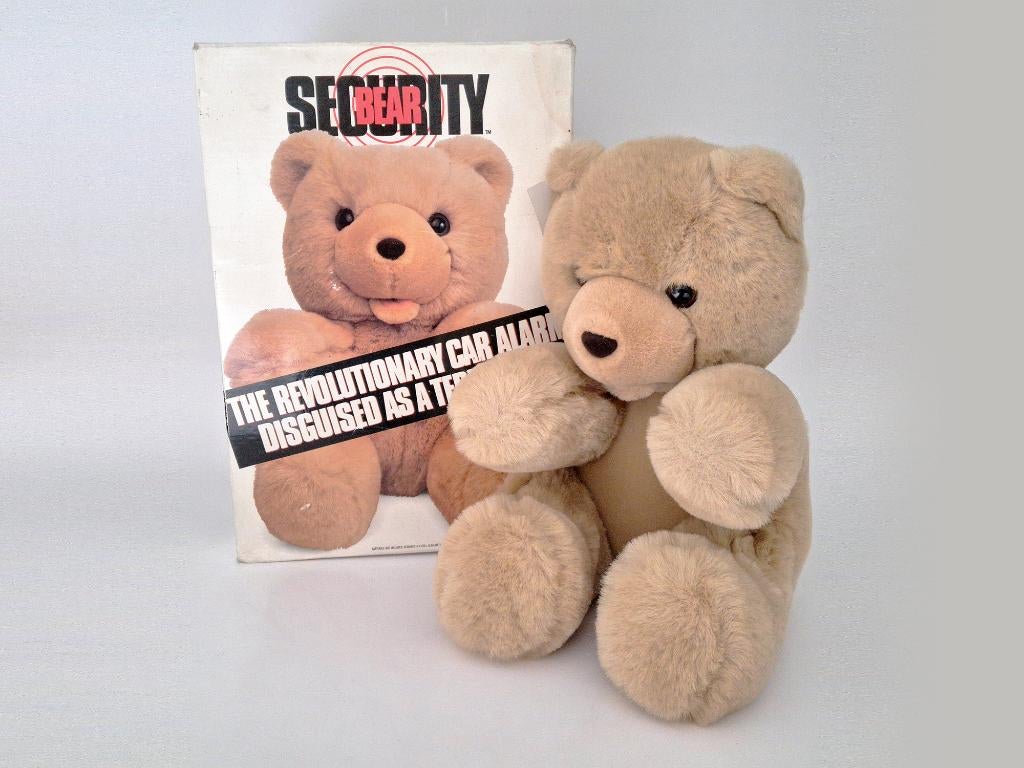 alarme de voiture Bear 1989, Enlèvement ou Envoi, Comme neuf, Ours en tissus