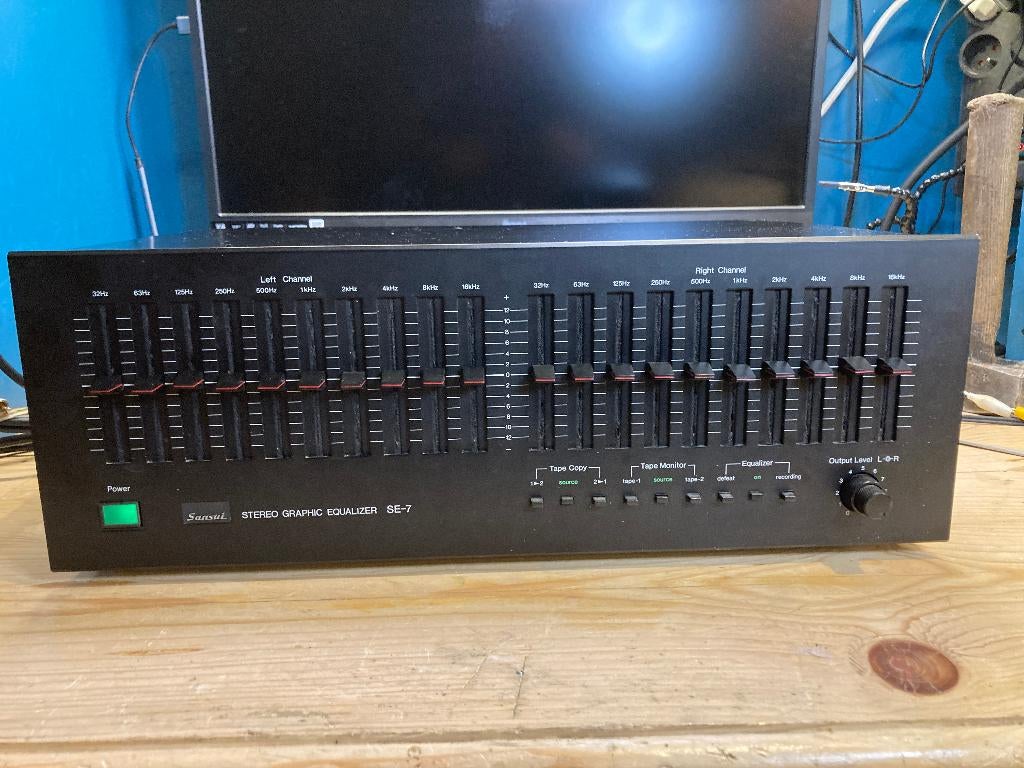 égaliseur sansui se-7, TV, Hi-fi & Vidéo, Enlèvement ou Envoi, Reconditionné, Stéréo, Autres marques