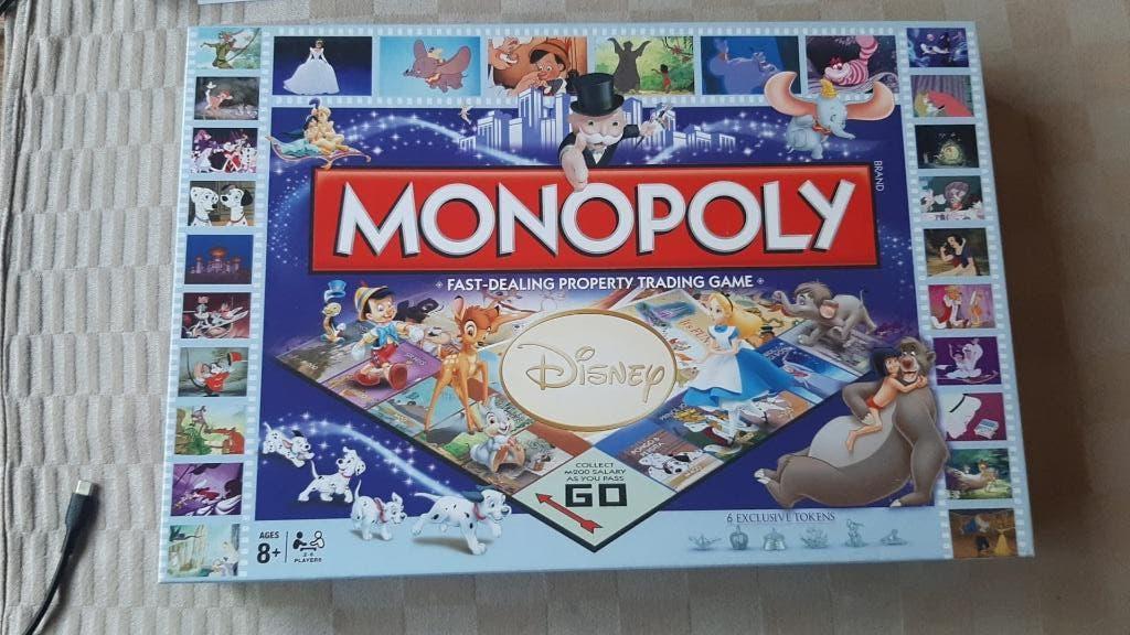 bordspel 2016 limited grote doos Monopoly Disney Monopolie, Hobby en Vrije tijd, Gezelschapsspellen | Bordspellen, Vijf spelers of meer