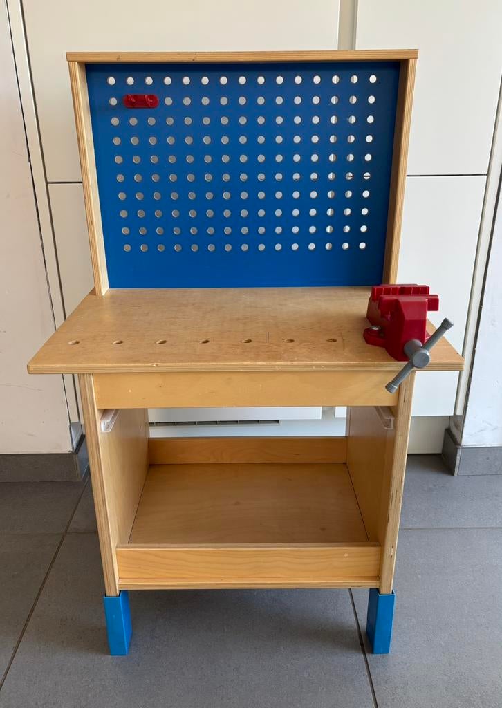Houten werkbank ikea, Kinderen en Baby's, Ophalen, Gebruikt