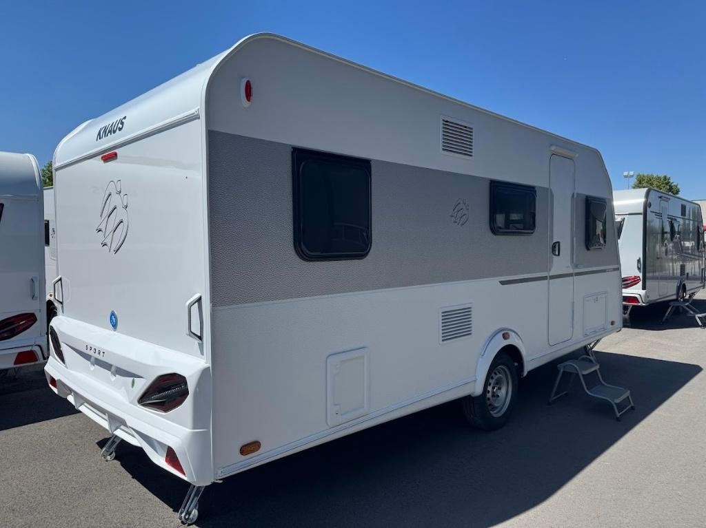Knaus Sport 500 KD mover,luifel, Caravans en Kamperen, Caravans, Vast bed, 75 kg, 7 tot 8 meter, Bedrijf