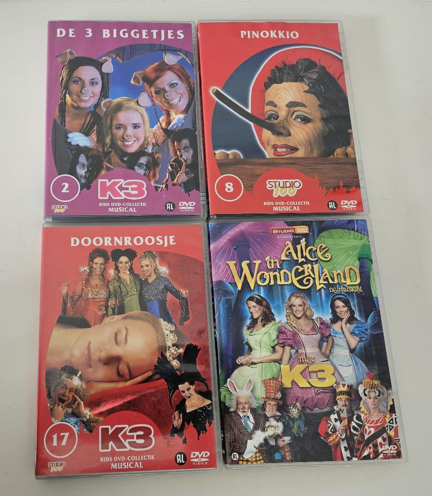 4 musicals Studio 100 voor 30 euro, Ophalen of Verzenden