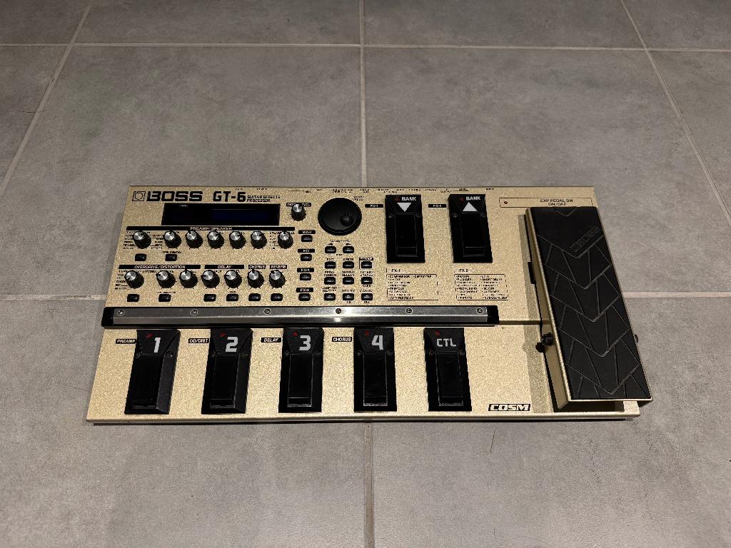 Boss GT-6 Guitar Multi Effects Processor, Muziek en Instrumenten, Ophalen of Verzenden, Gebruikt, Multi-effect