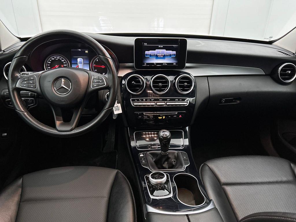 Mercedes-Benz C-Klasse 180 D Break Urban Line Navigatie | Pa, Autos, Argent ou Gris, Euro 6, Entreprise, Noir