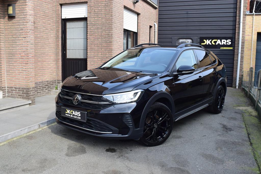 Volkswagen, Taigo, 1.0 TSI DSG - NAVI / LED / PDC V+A+CAMER, Auto's, Volkswagen, 0 kg, Zwart, Lederen bekleding, 5 zetels