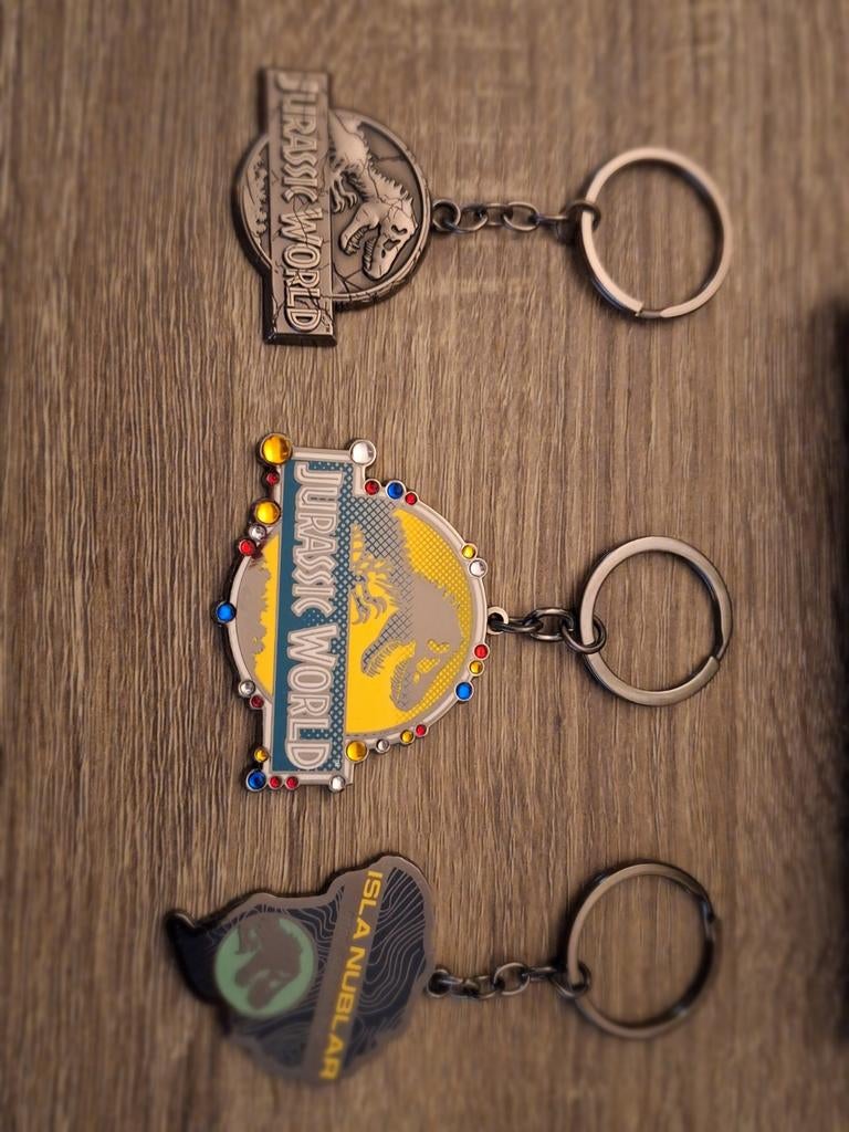 Porte-clés Jurassic 3 x, Collections, Enlèvement