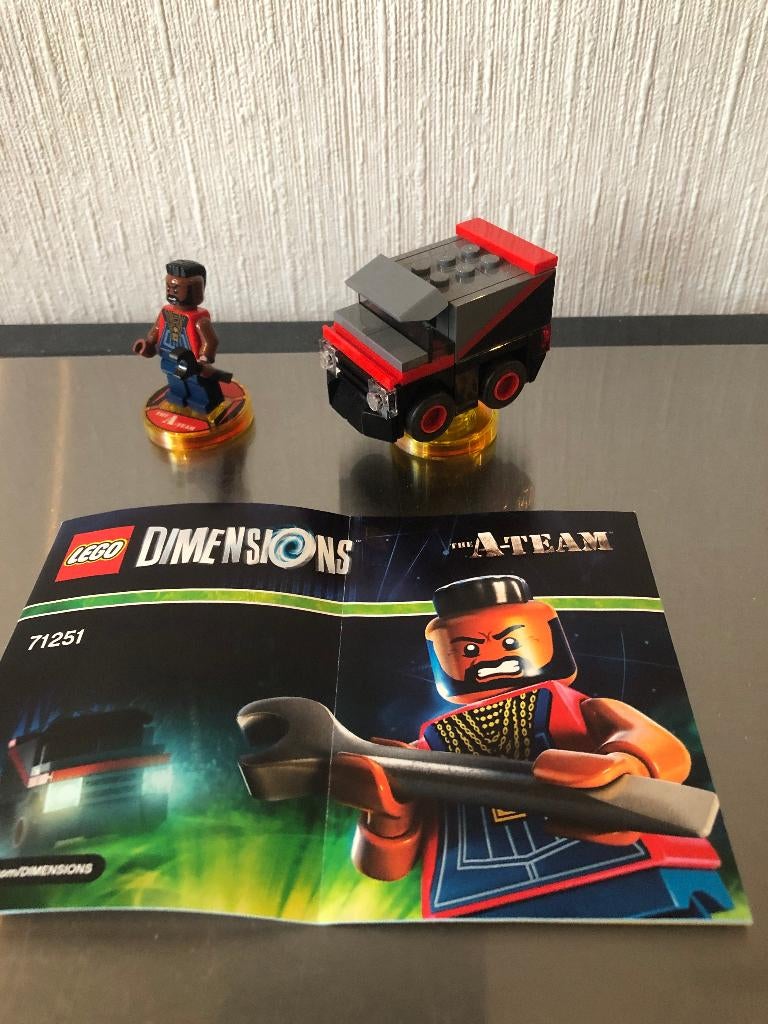 BA baracus A-team lego dimensions (Wii,ps3,ps4,xbox), Envoi, Comme neuf