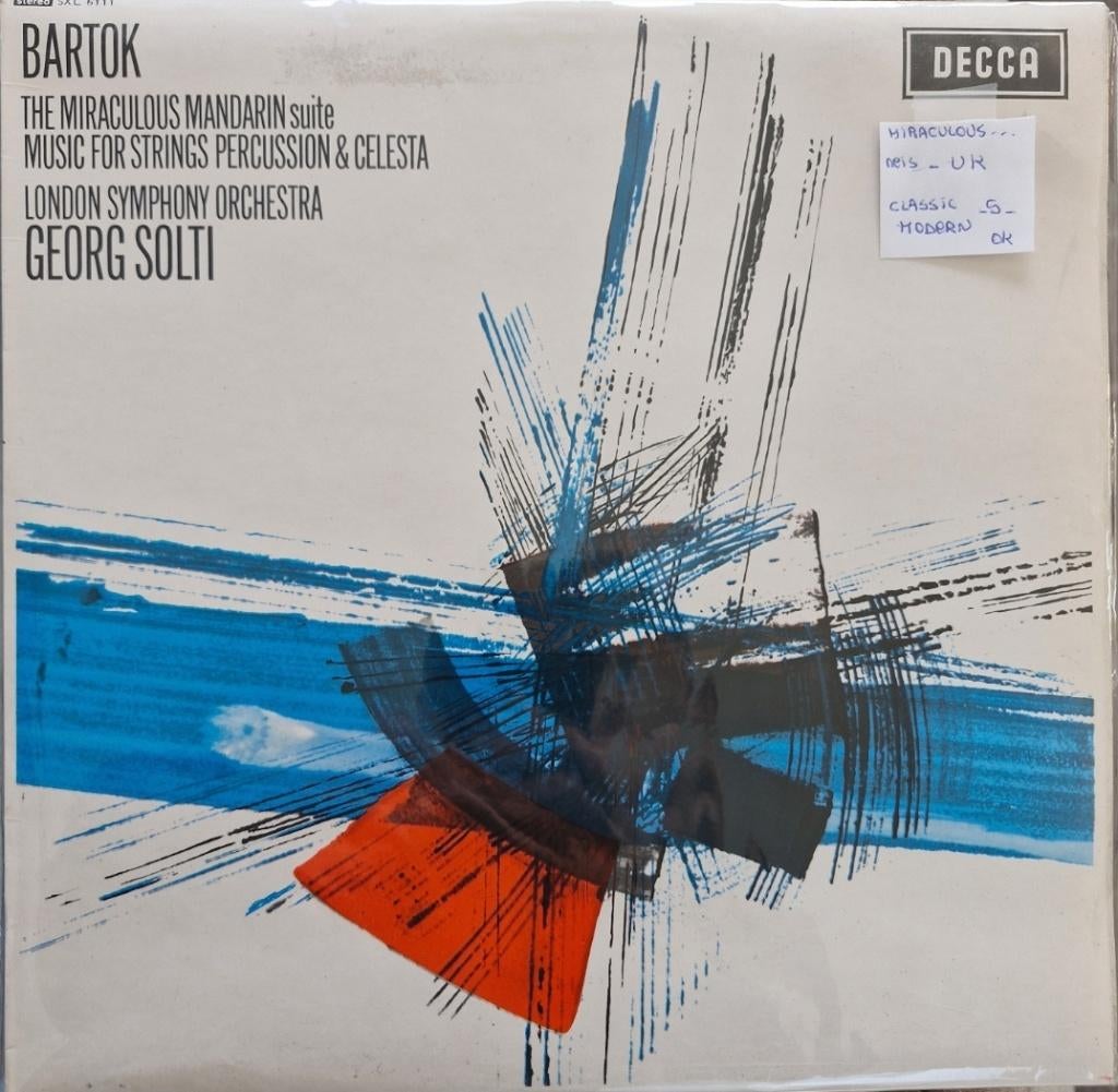 LP Bartok (1964) - London Symphony Orchestra, Georg Solti", Ophalen of Verzenden, Nieuw in verpakking, 12 inch