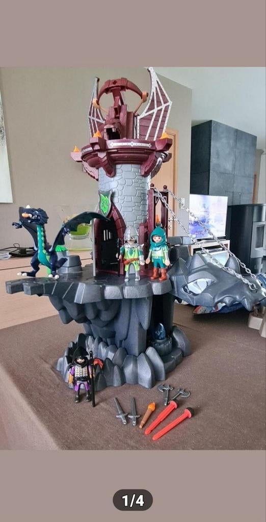 Playmobil drakentoren, Enlèvement