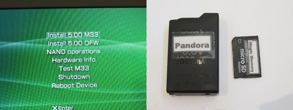 j'achète  kit pandora psp, Consoles de jeu & Jeux vidéo, Enlèvement, PSP