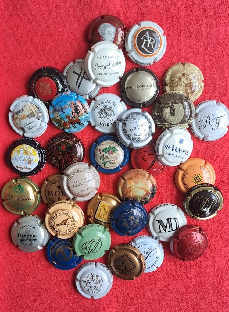 Champagne capsules - 35 stuks, Verzamelen, Overige Verzamelen, Ophalen of Verzenden