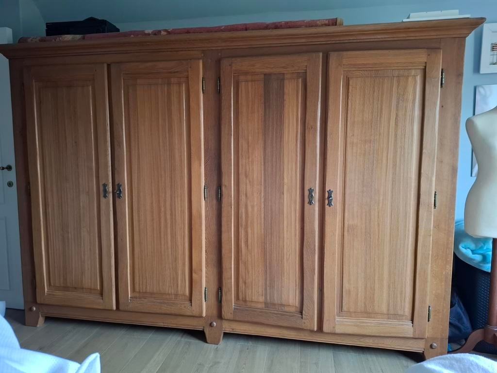 Chambre complète en chêne massif, Maison & Meubles, Enlèvement