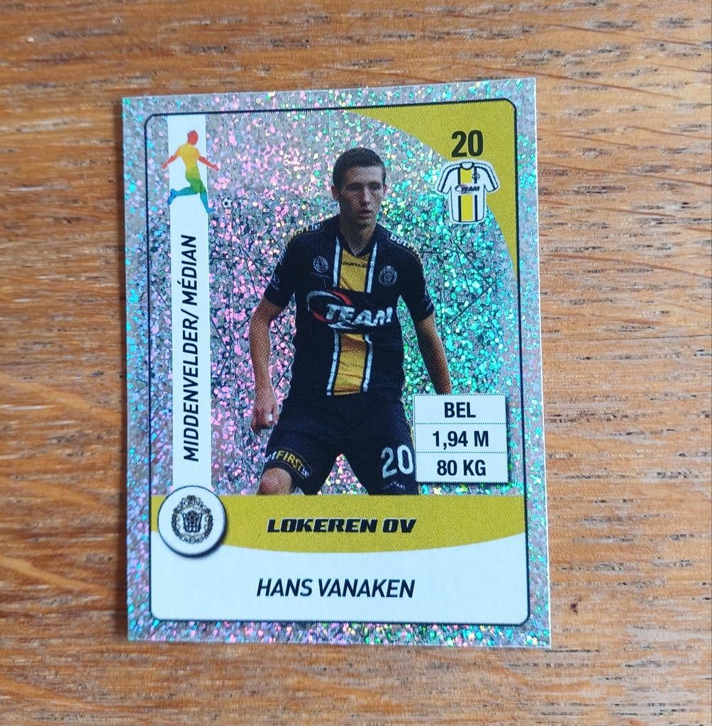 Panini Pro League 2015 Vanaken Nr 162 (Lokeren), Verzenden