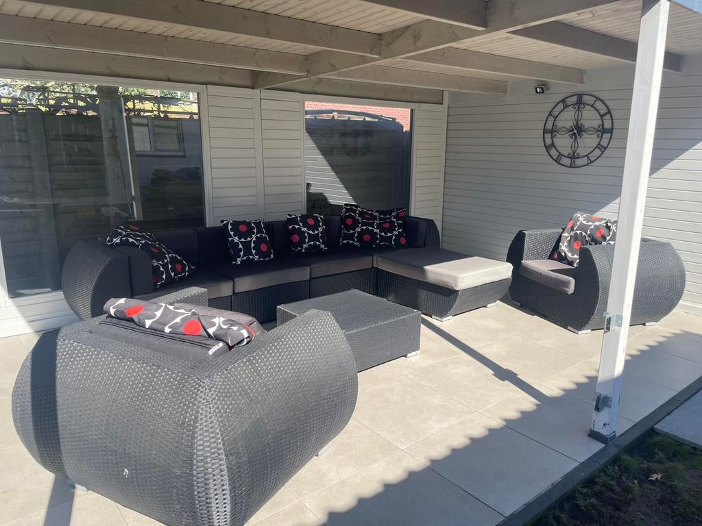 Loungeset, Ophalen, Zo goed als nieuw, Bank, Loungeset