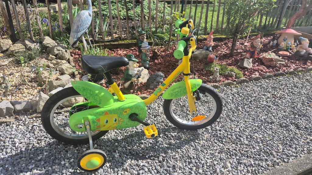 Vélo b'twin 14" Dino, Enlèvement, Utilisé, B’twin, Stabilisateurs