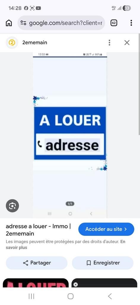 Adresse loué