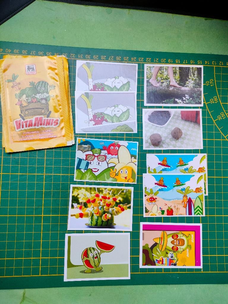 stickers kaart Vitaminis Delhaize, Enlèvement ou Envoi