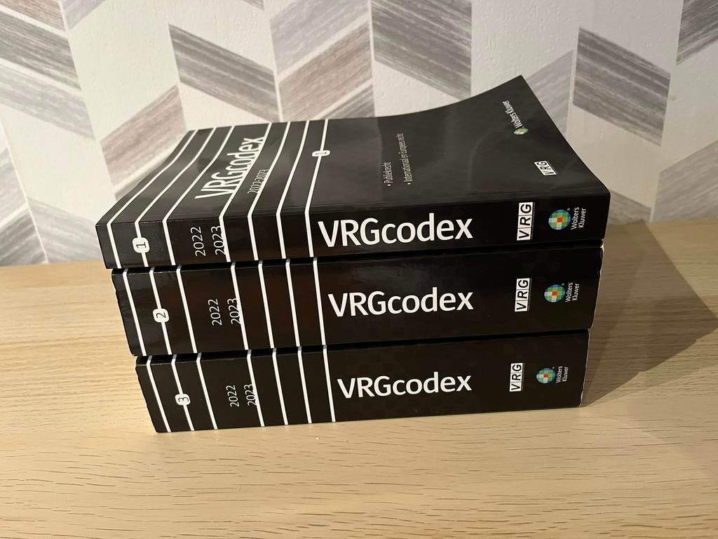 VRGcodex boeken 2022-2023, Boeken, Ophalen of Verzenden, Gelezen, Overige onderwerpen