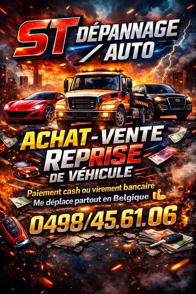 Achat-vente-reprise de véhicules belgique, Autos : Divers, Rachat de véhicules