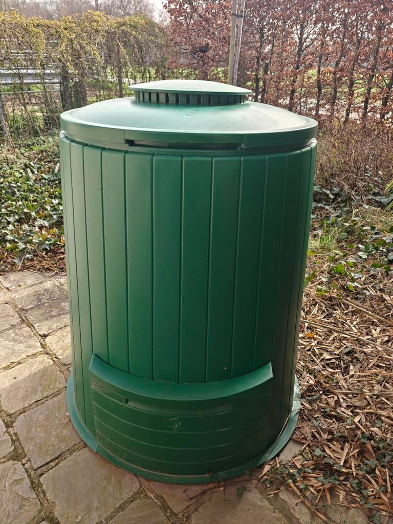 Compostvat 300 l milko, Ophalen
